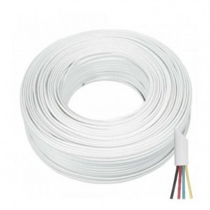 Cable PIN 4 Hilos Blanco 100 M.