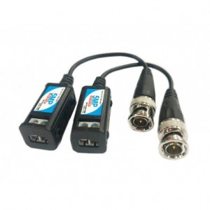 Set Balun 5MP HDCVI/TVI/AHD/Analogo 1Ch Pequeño Lumibox